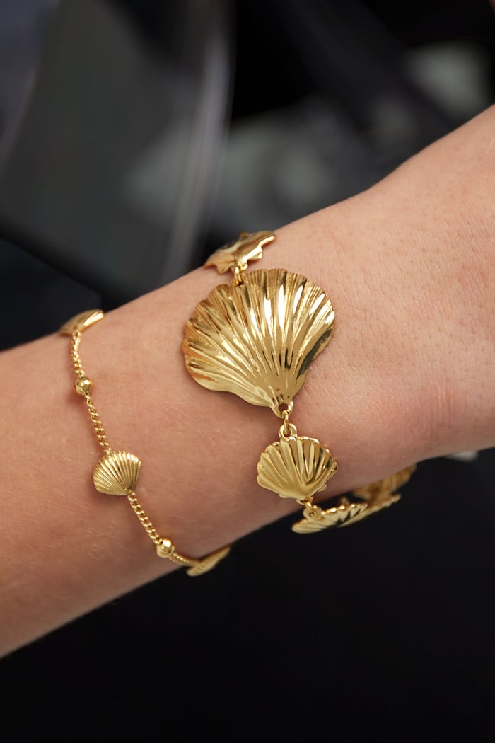 Bracelet sea shell lover - Gold color Picture2