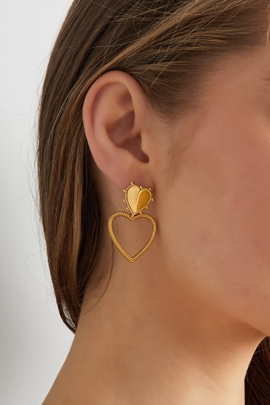 Orecchini Endless love - Colore oro Immagine2