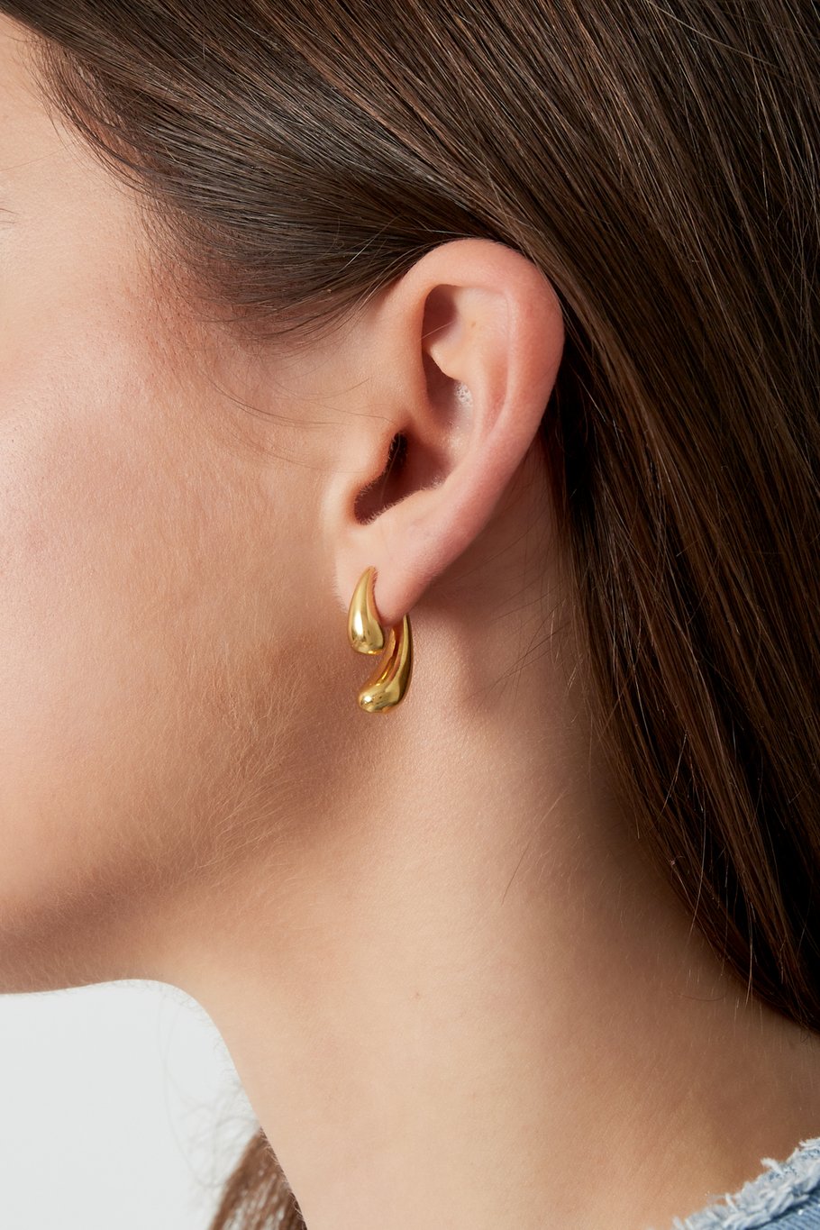 Classy Earrings - Gold kleur Afbeelding2