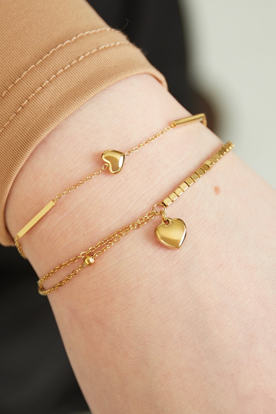bracelet simple heart Picture2