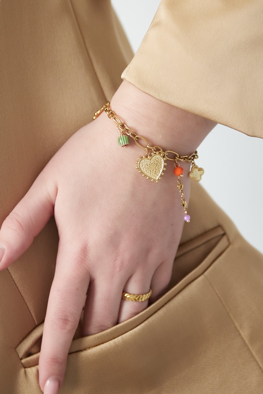 Golden Vibes Armband  Bild2