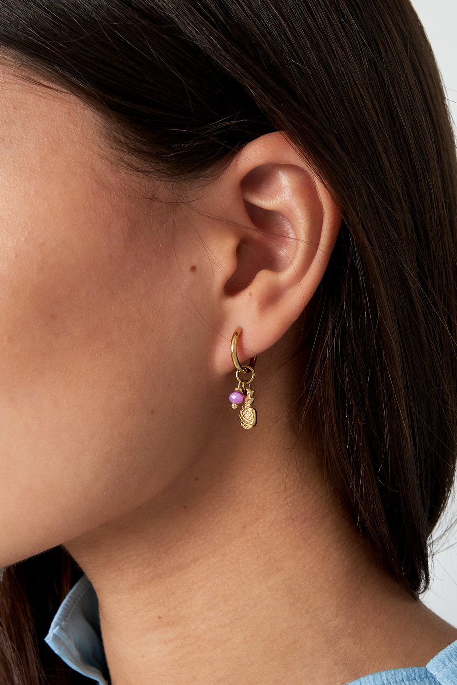earrings pineapple aura Picture3