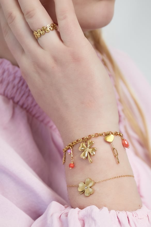 Glücksbringer Armband - Silberfarben 2