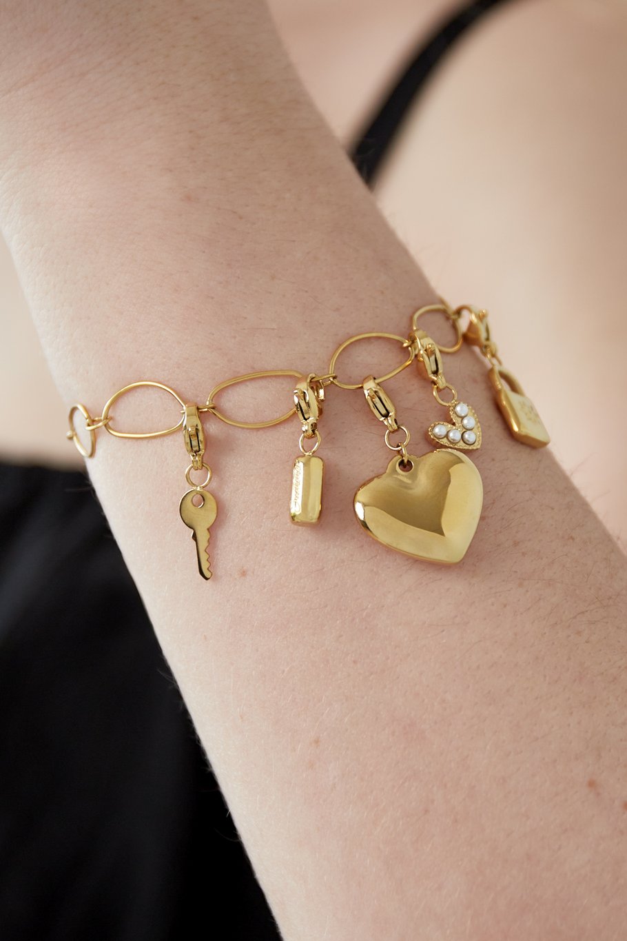 Großes Herz DIY Armband Bild3