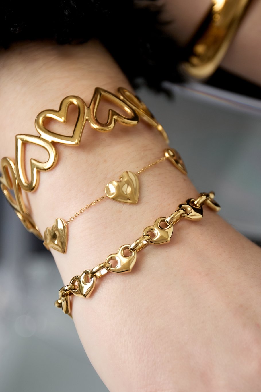 Stainless Steel Chain Bracelets Chain Casual Daily Simple Series Women's jewelry h5Picture2
