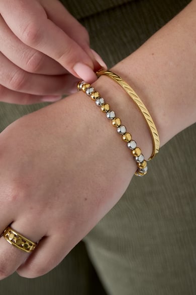 Stainless Steel Bangles Geometric Casual Daily h5 Picture2