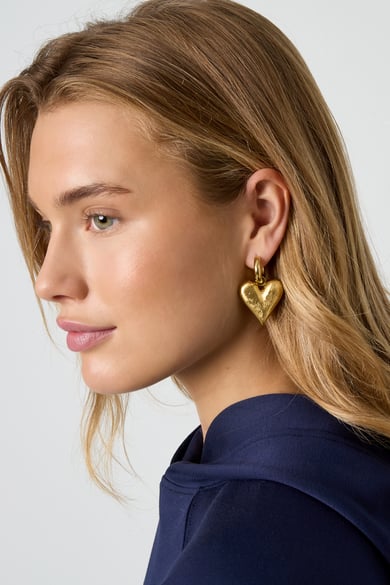 Drop Earrings Heart Daily Daily Simple Series Women's jewelry h5 Picture2
