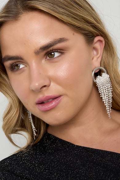 Iron Dangle Earrings irregular shape Elegant Christmas Luxurious Series Women's jewelry h5 Picture3