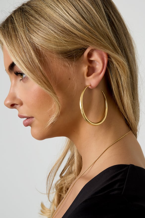 Boucles d&#39;oreilles créoles cercle Casual Daily Simple Series Bijoux pour femmes