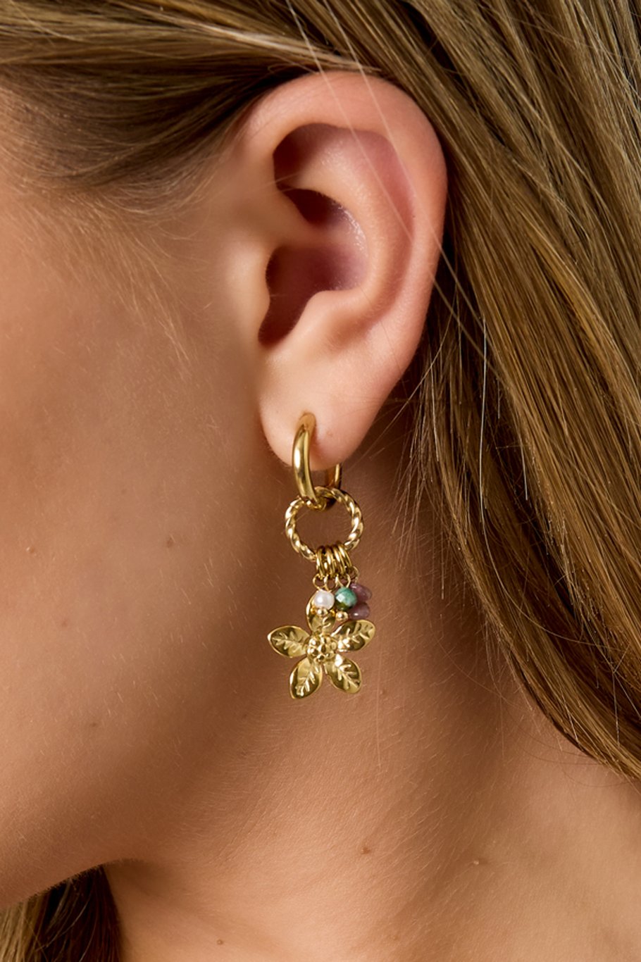 Drop Earrings Flower Casual Daily Simple Series Women's jewelry Picture3
