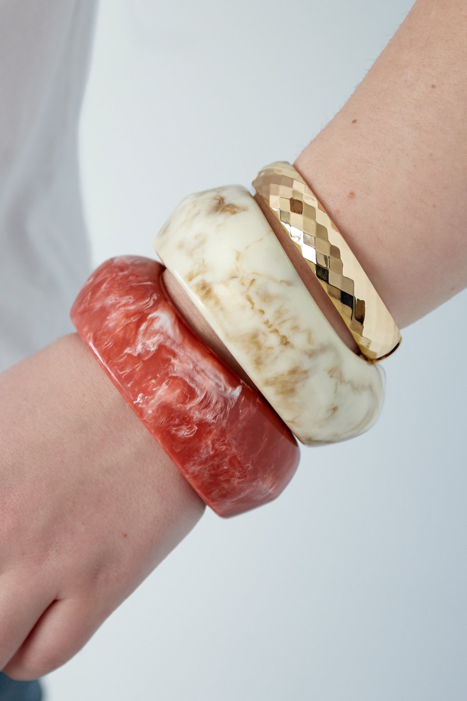 Acrylic aesthetic bangle Picture2