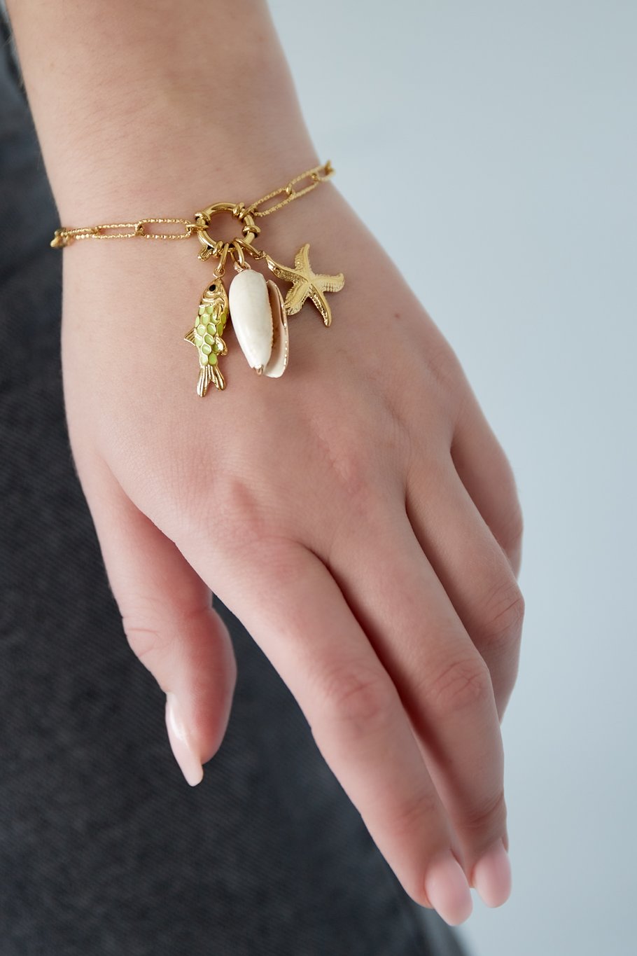 DIY-Armband mit Seesternen Bild2