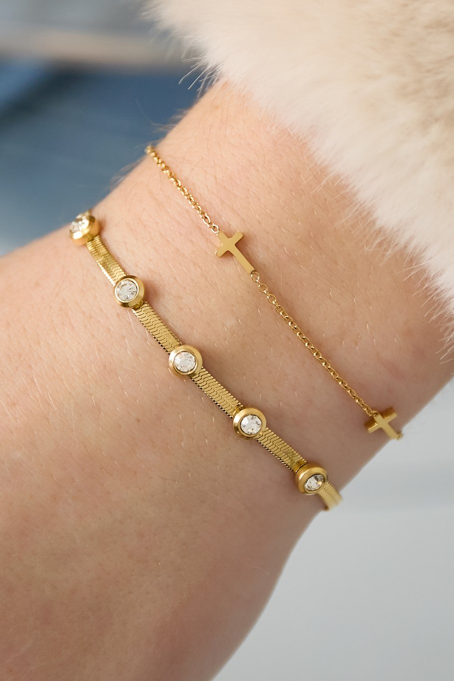 Rhinestone Chain Bracelets Chain Casual Daily Simple Series Women's jewelry h5Picture3