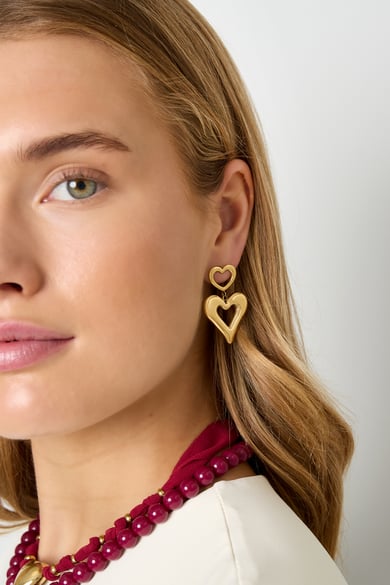 Drop Earrings Heart Casual Daily Simple Series Women's jewelry h5 Picture2