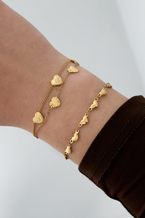 bracciale all the love - colore oro 2