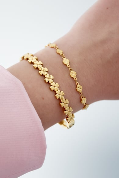 Floral Charm Bangle h5 Picture2