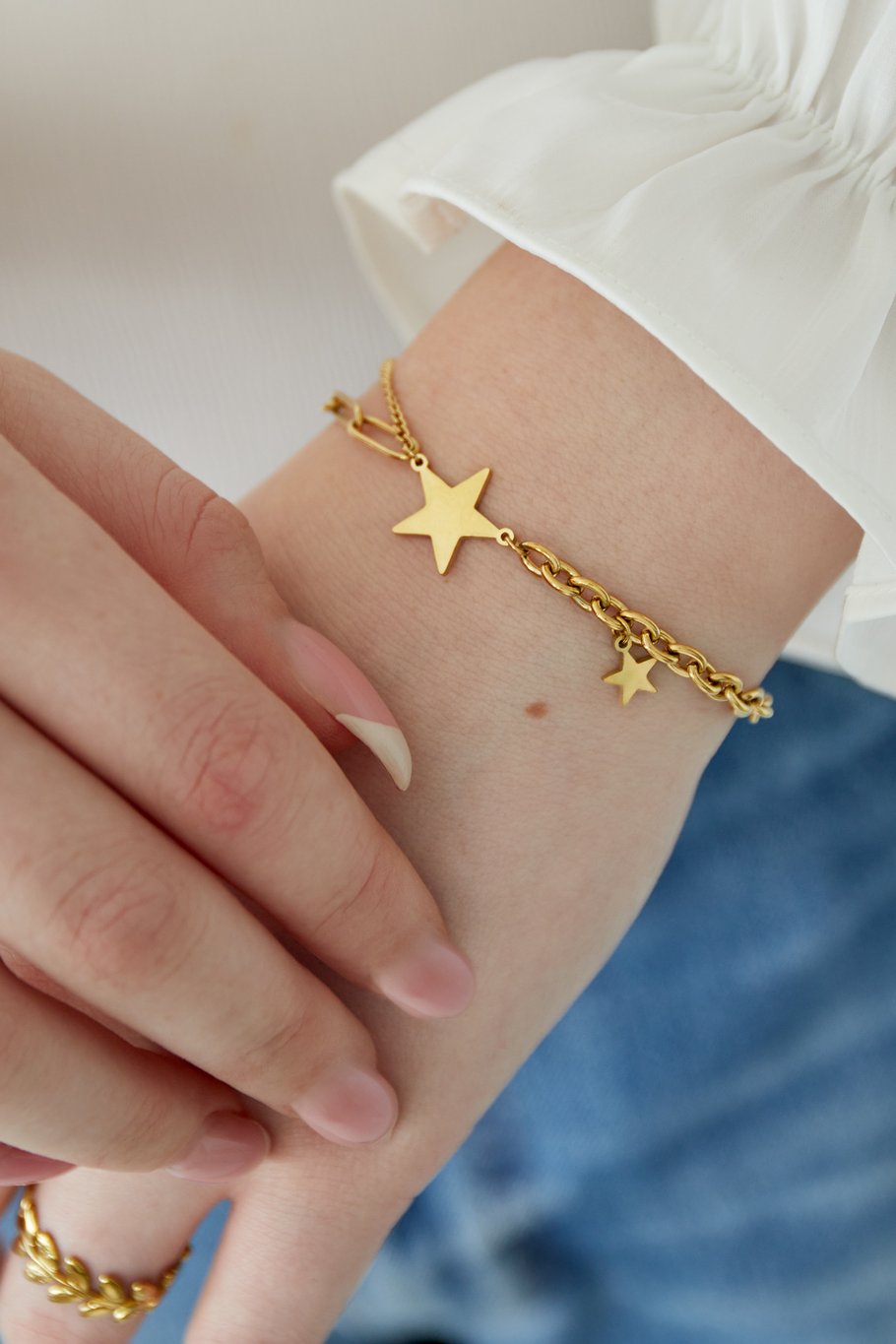 Bracciale a maglie stellari Immagine2