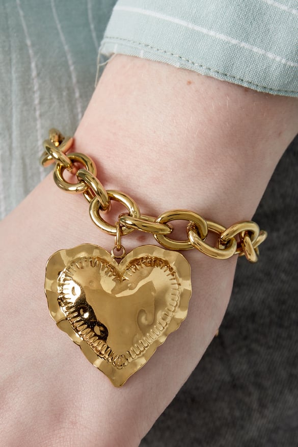 Armband met een opvallend hart 2