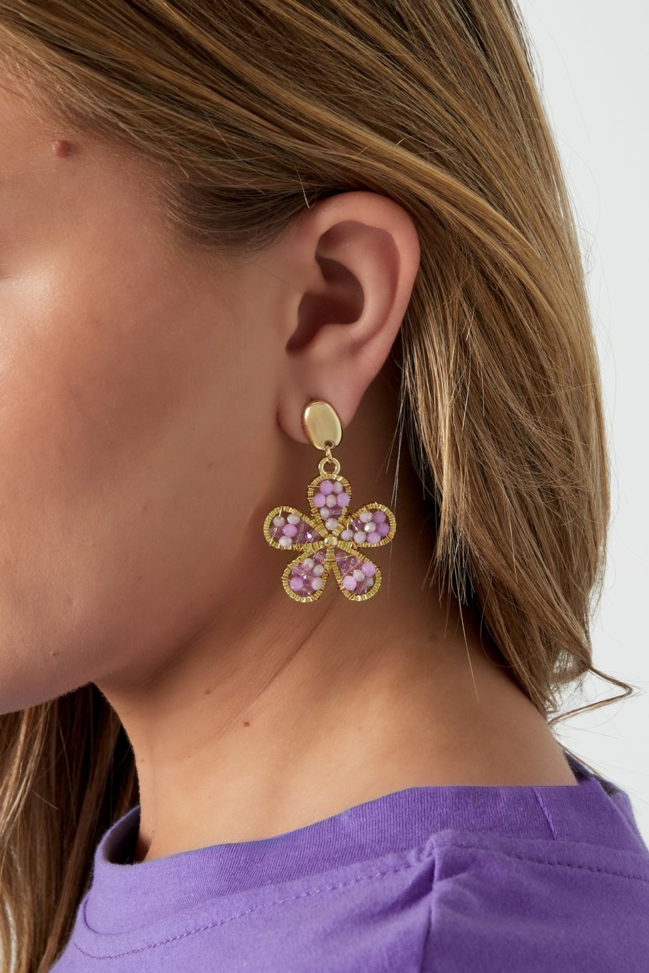 Flower girls earrings Picture2