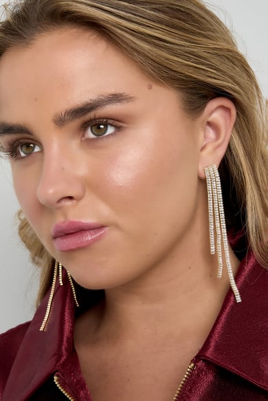 Kupfer Baumeln Ohrringe Geometrische Elegante Weihnachten Luxuriöse Serie frauen schmuck h5 Bild3