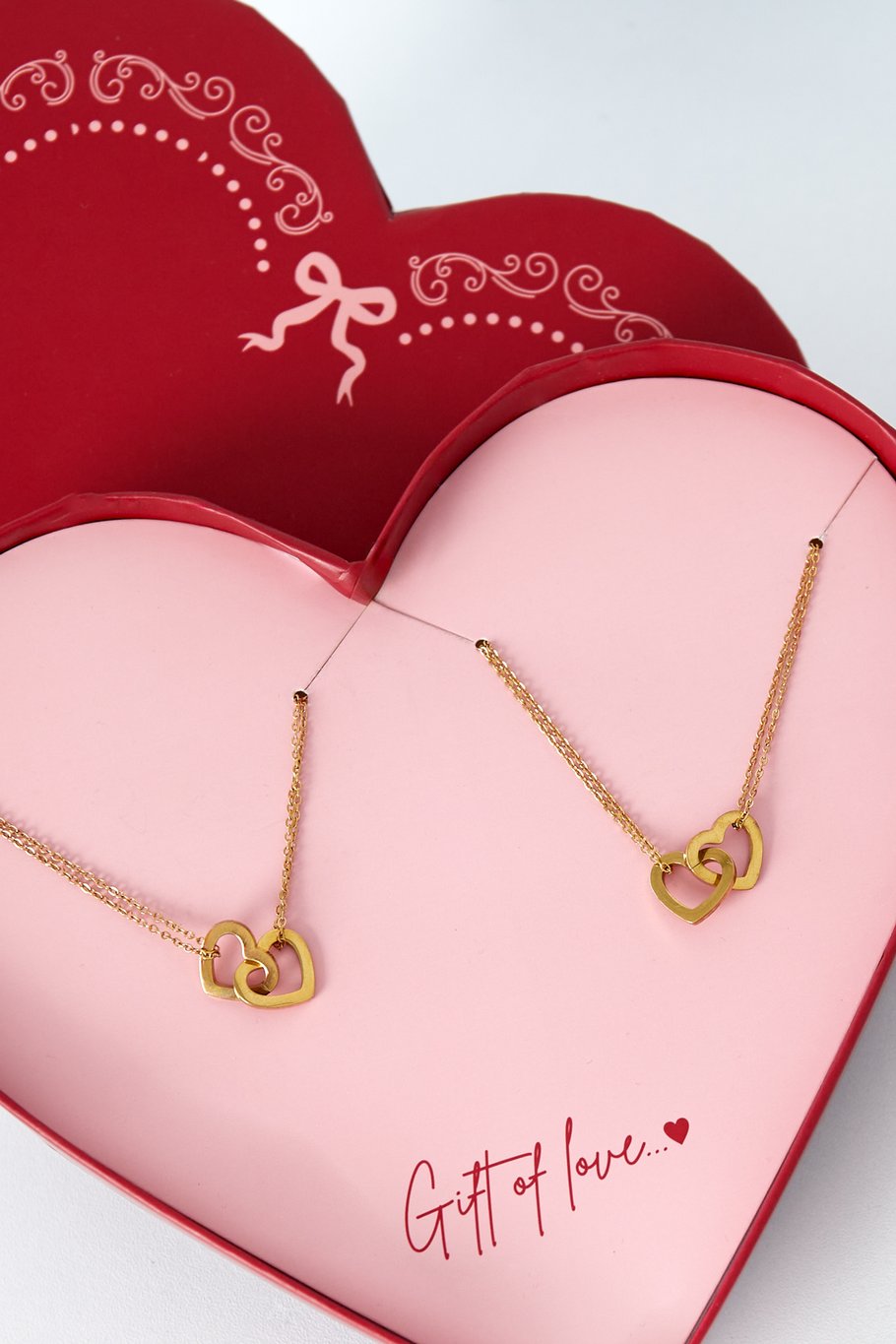 Geschenk der Liebe Edelstahlarmbänder - Goldfarben Bild2