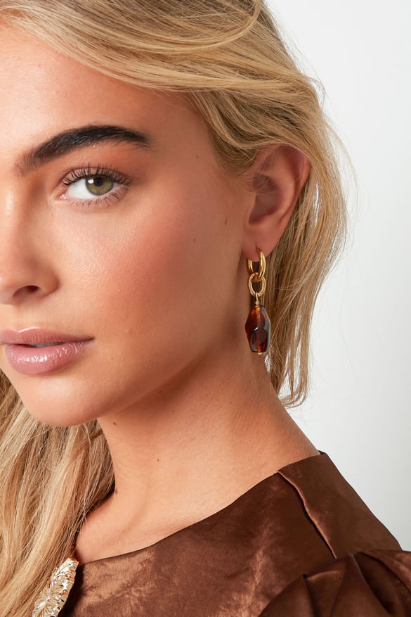 Tropfen Ohrringe unregelmäßige form Casual Täglich Einfache Serie frauen schmuck