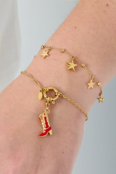 304S.steel Charm Bracelets Star Casual Daily Simple Series Women's jewelry h5 Picture2