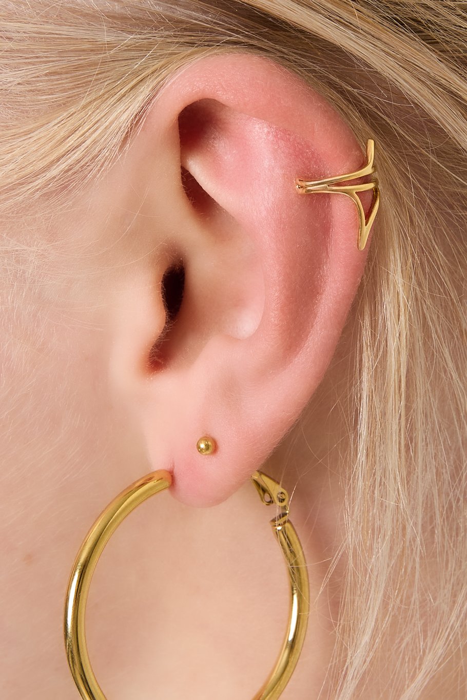 Copper Ear Cuffs Geometric Casual Daily Picture2