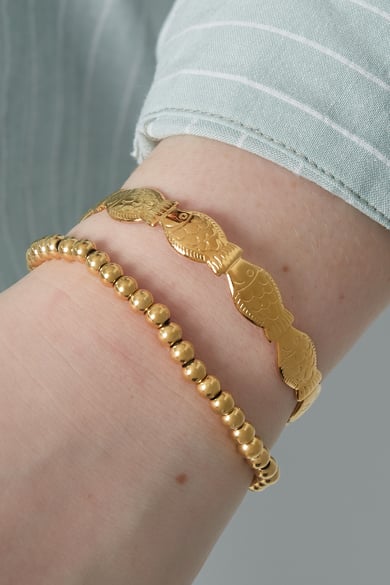 Armbänder aus massiven Perlen - 5 mm h5 Bild2
