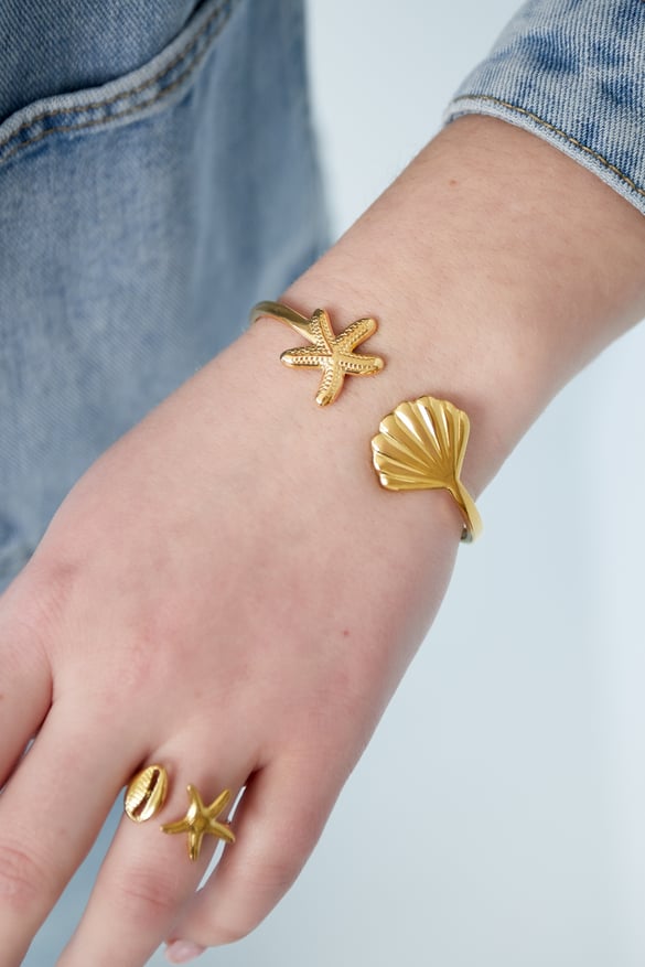 bracciale vita da sirena - colore oro