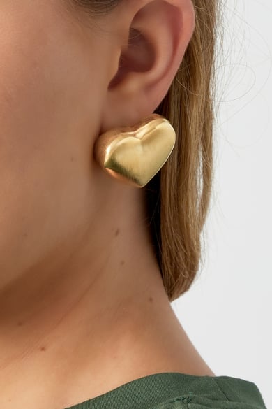 Soft heart studs earrings h5 Picture2