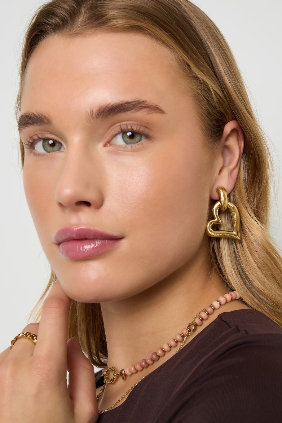 Drop Earrings Heart Casual Daily Simple Series Women's jewelry h5Picture4