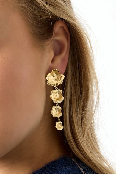 Dangle Earrings Flower Casual Daily Gathering/Party Simple Series Women's jewelry h5 Picture3