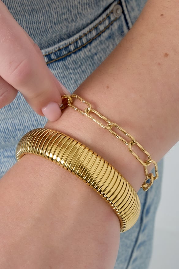 304S.stalen kettingarmbanden Geometrisch Dagelijks Dagelijks