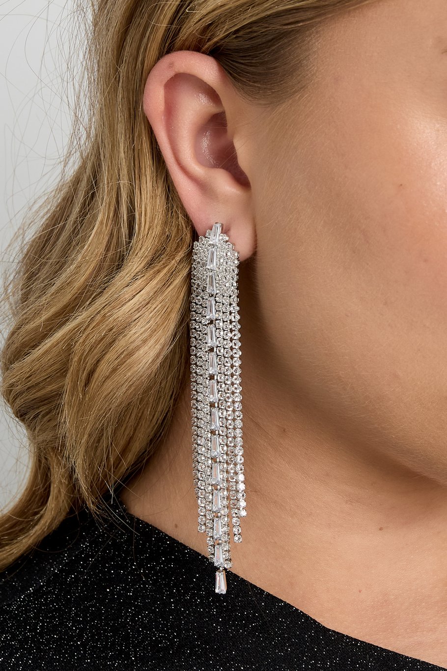 Kupfer Baumeln Ohrringe Geometrische Elegante Weihnachten Luxuriöse Serie frauen schmuck Bild4