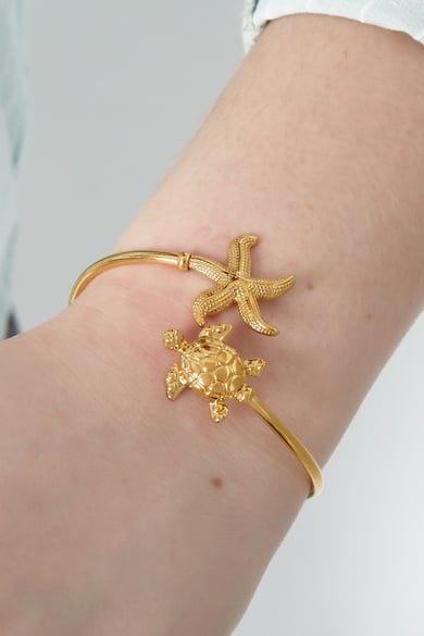 Pulsera de tortuga y estrella de mar h5 Imagen2