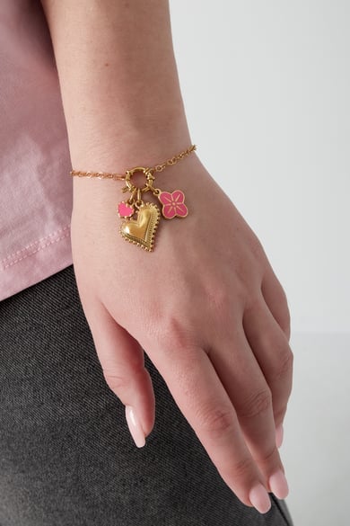 Chunky heart DIY bracelet h5 Picture2