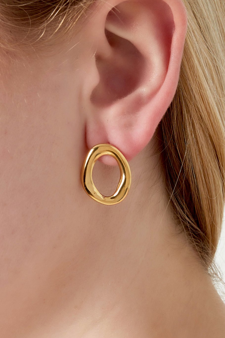 Modern oval Earrings Picture2