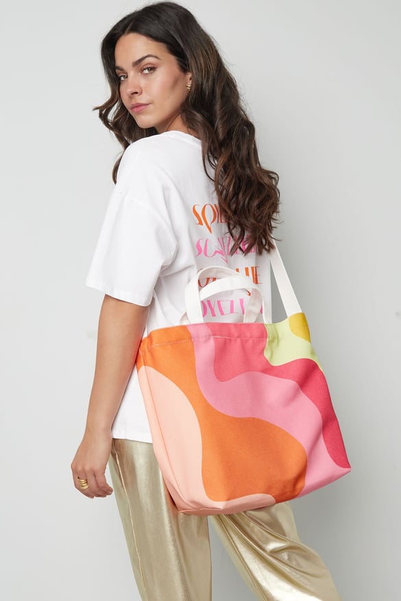 Canvas shopper colorbomb - çoklu