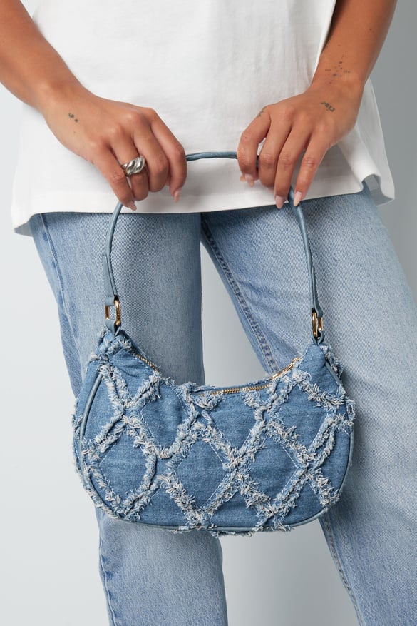 Denim Chic tas - donkerblauw 2
