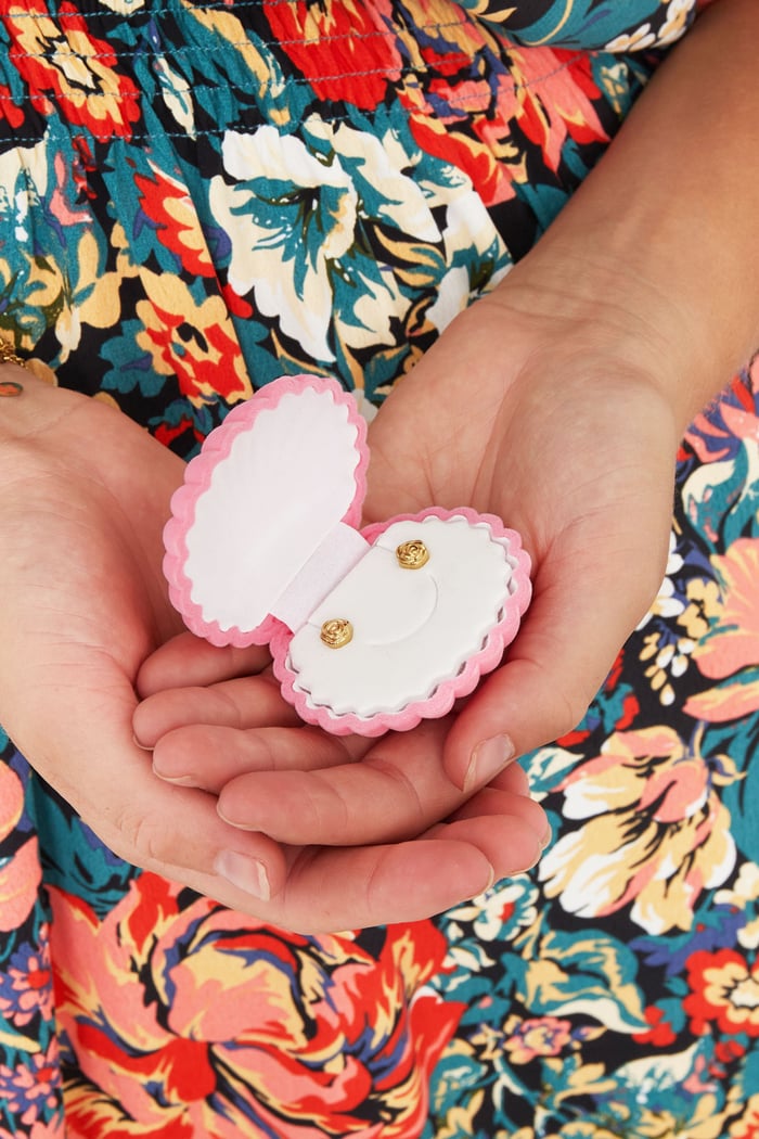 Shell shaped jewelry box - Flannel Picture2