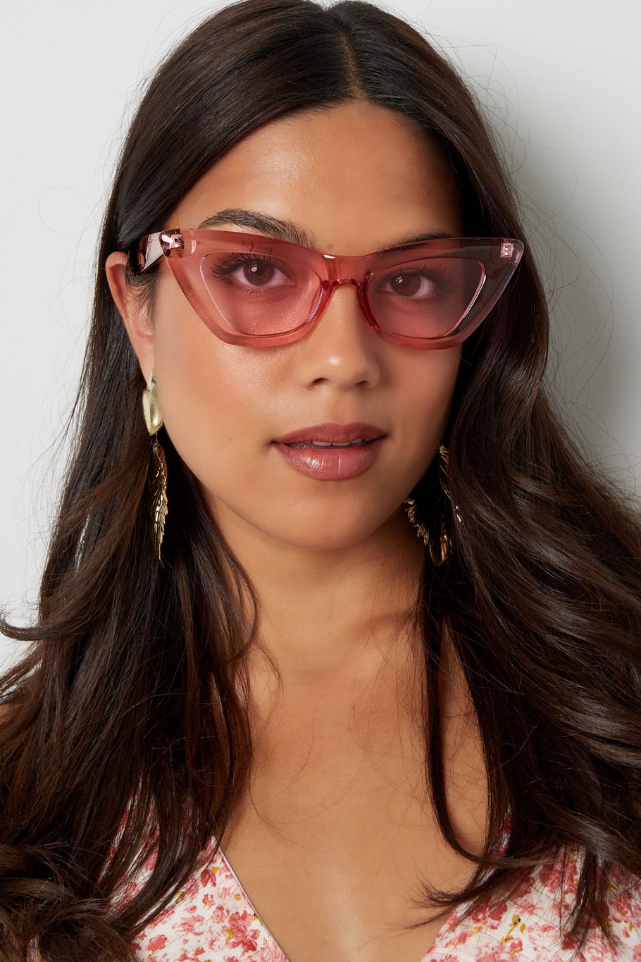 Gafas de sol cat eye trendy - negro Imagen5
