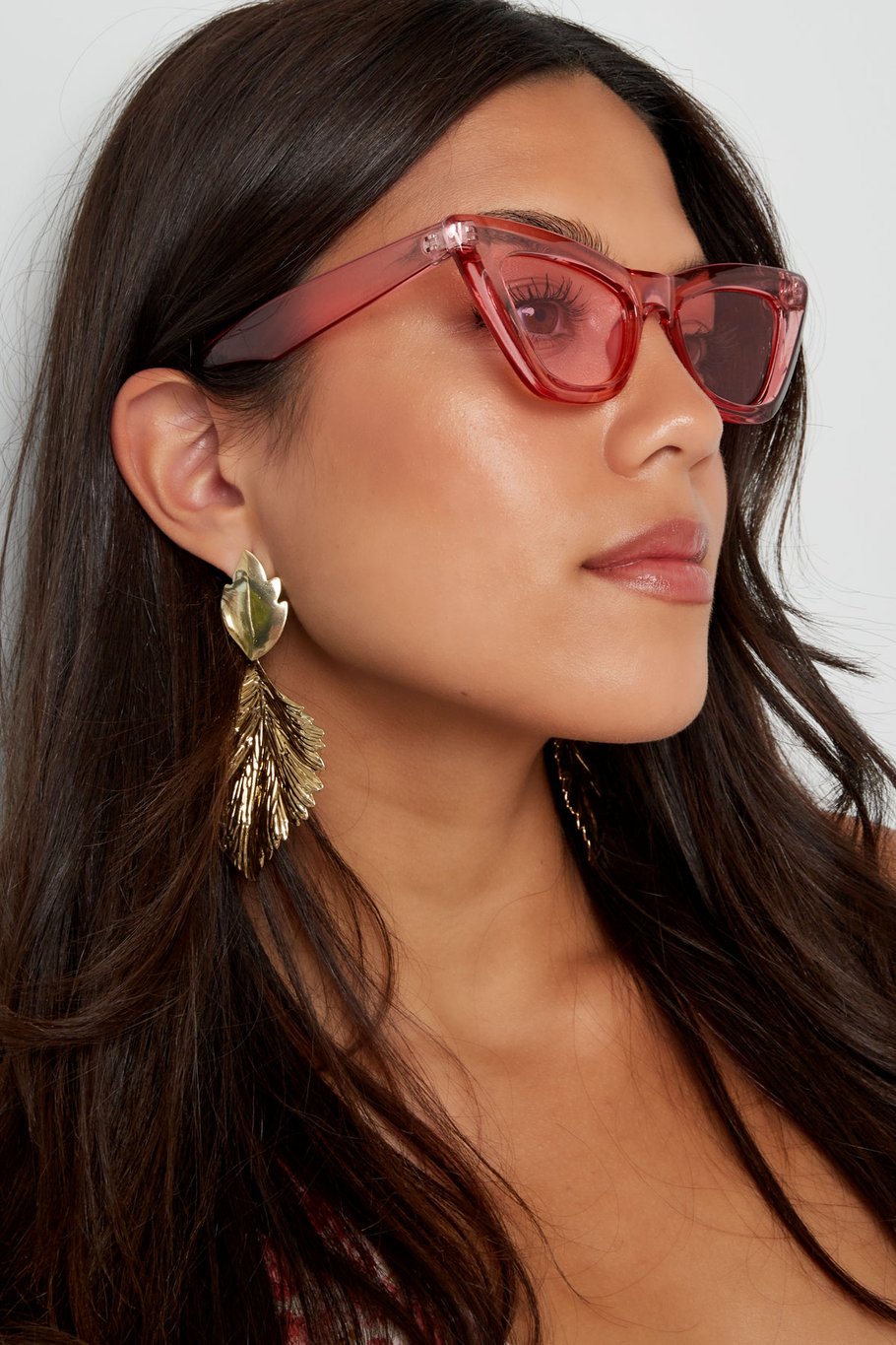 Gafas de sol cat eye trendy - negro Imagen4