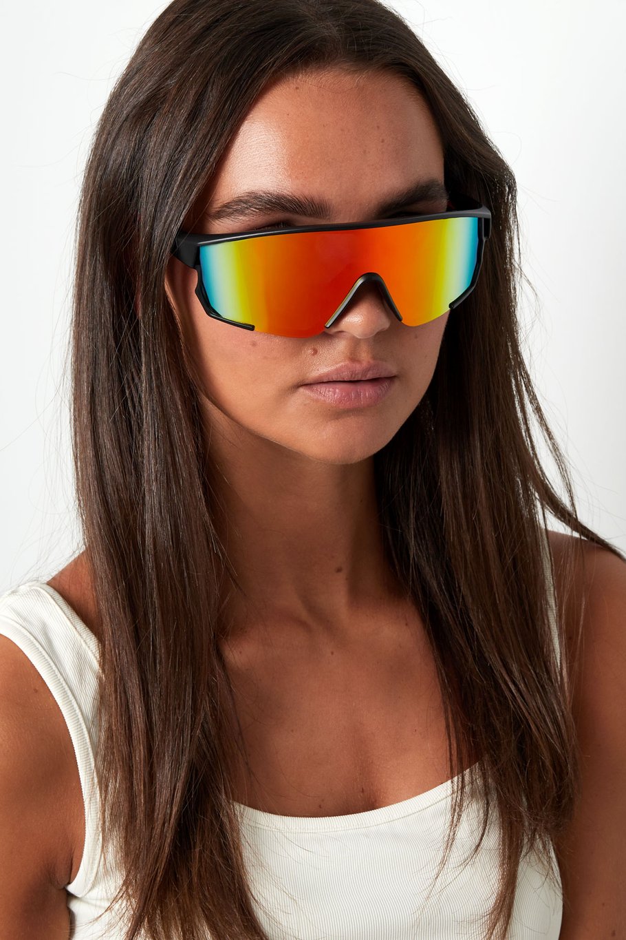 Lunettes de soleil verres colorés - noir/vert Image4
