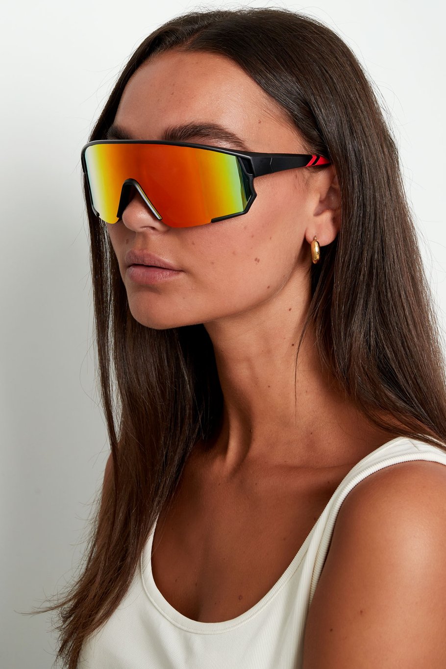 Lunettes de soleil verres colorés - noir/vert Image5