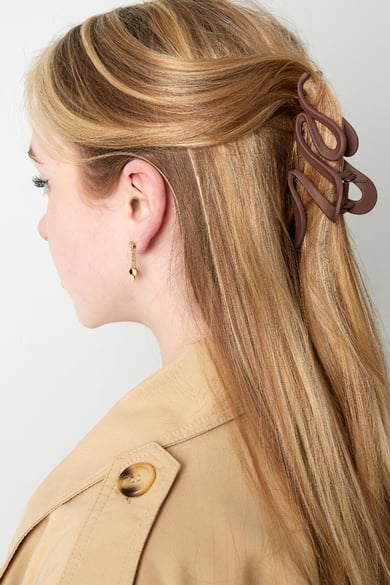Haarspange Matte Curl - Schwarz h5 Bild2