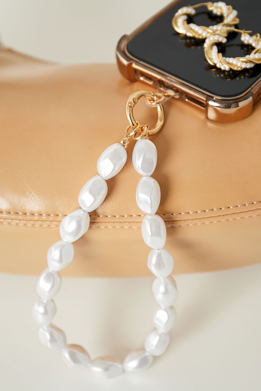 Telephone cord lovely pearl Picture2
