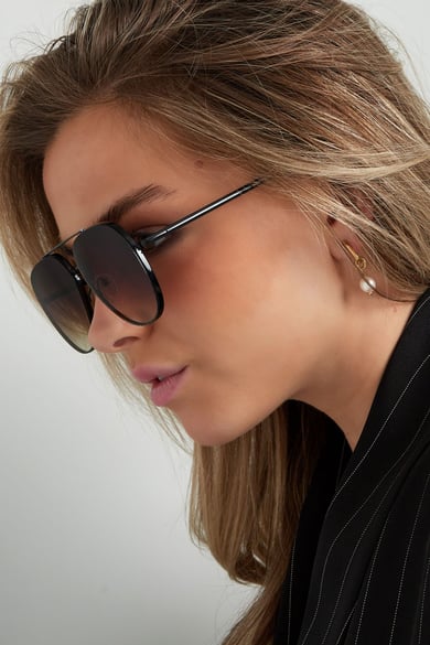 Pilotensonnenbrille - schwarz/grau h5 Bild3