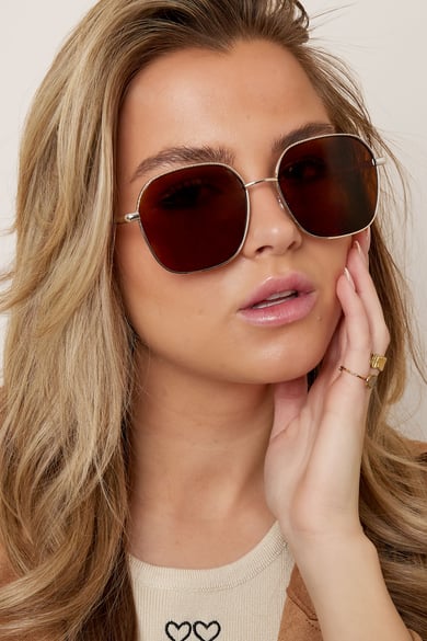 Lässige Sonnenbrille – Lila h5 Bild2