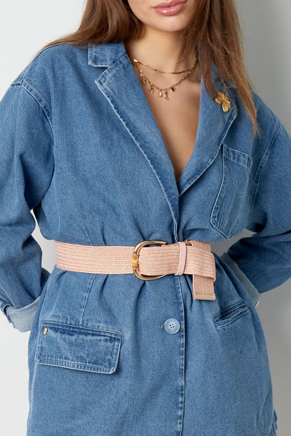 Ceinture classique - rose 2
